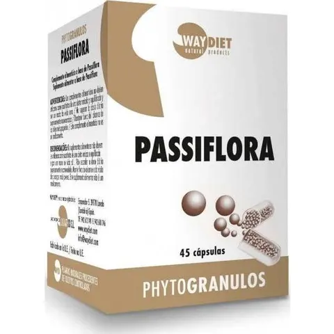 Waydiet Passiflora Phytogranulos 45 Cápsulas – imagen 4