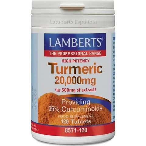 Lamberts Cúrcuma 120 Cápsulas – imagen 2