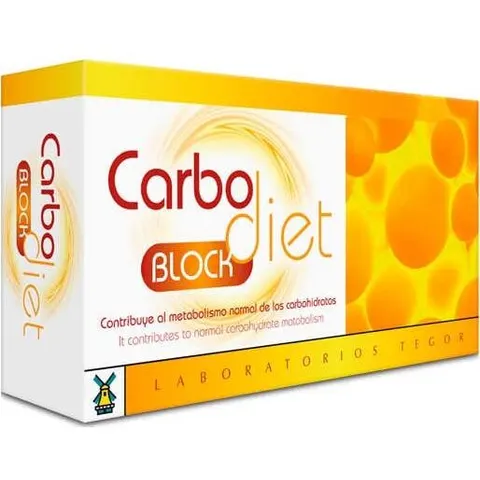 Laboratorios Tegor Carbodiet Block 60 Cápsulas – imagen 2