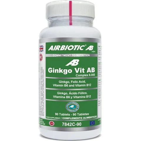 Airbiotic Ginkgo Vit Complex AB 90 Tabs – imagen 4
