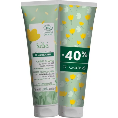 Klorane Bébé Bio Crema Pañal Pack 2 X 100 ml – imagen 5
