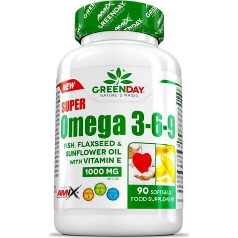 Amix Greenday OMEGA 3-6-9 90 Perlas – imagen 3
