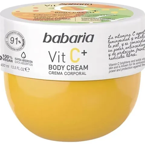 Babaria Body Cream Vitamina C 400ml – imagen 3