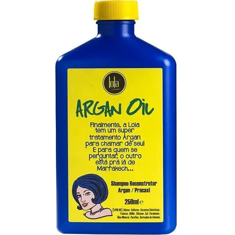 Lola Cosmetics Champú Reconstructor de Argan, 250 ml – imagen 3