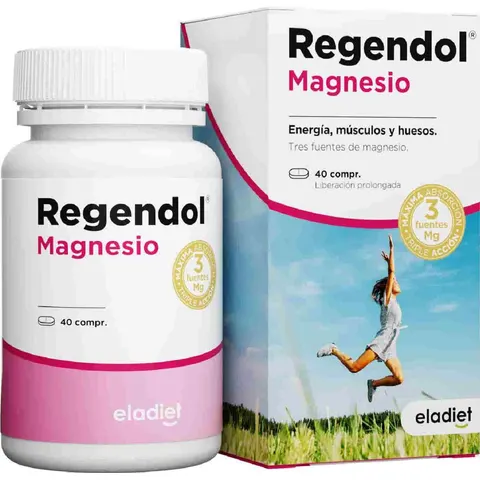 Eladiet Regendol Magnesio 40 Comprimidos – imagen 4
