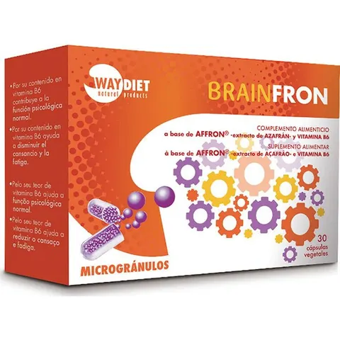 Waydiet natural products brainfron 30cap. – imagen 3