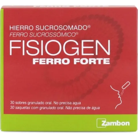 Fisiogen Ferro Forte 30 Sobres – imagen 3