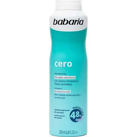 Babaria Deo Spray Cero 200 ml – imagen 2