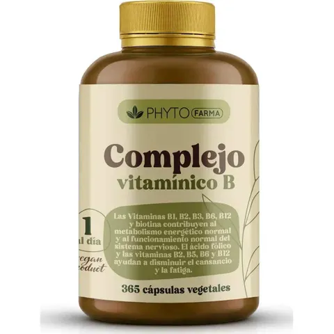 PHYTOFARMA Complejo Vitamínico B 365 caps – imagen 2