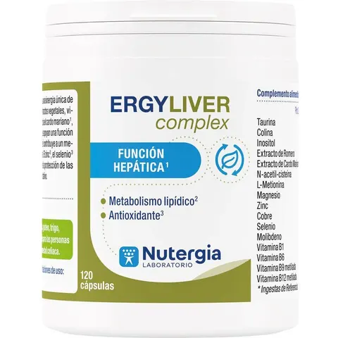 NUTERGIA Ergyliver Complex 120caps – imagen 2