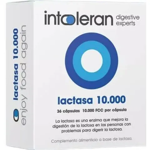 Intoleran Lactasa 10.000 36 caps – imagen 2