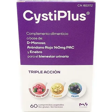 M4 Pharma Cystiplus Triple Acción 60 comprimidos – imagen 2