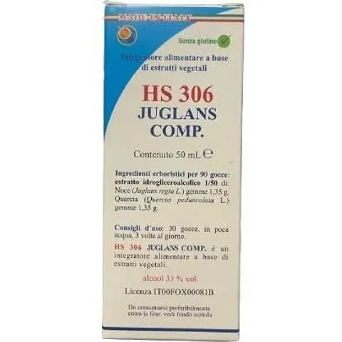 Herboplanet Hs 306 Juglans Comp. Gotas 50ml – imagen 4