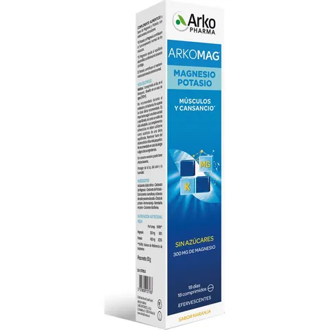 Arkopharma Arkomag Magnesio+Potasio 18 comp – imagen 2