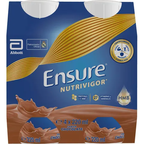 Ensure Nutrivigor Chocolate 4x220 ml – imagen 3