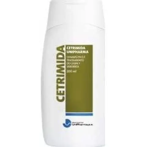 Unipharma Cetrimida Champú 200 ml – imagen 3