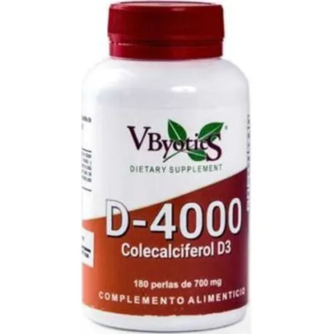 Vbyotics Vitamina D3 4000Ui 180 caps – imagen 3