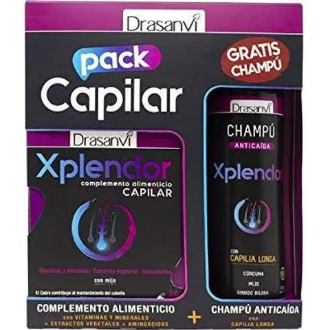 Drasanvi Champú + Xplendor 24caps – imagen 3