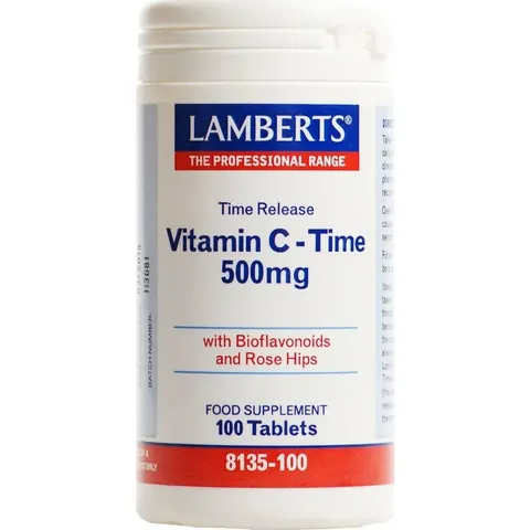 Lamberts Vit C 500 Mg 100 Comp – imagen 3