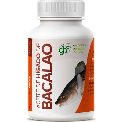 GHF Higado Bacalao 685 Mg 110 Perlas – imagen 3
