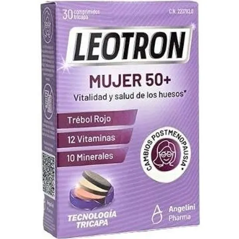 Leotron Mujer 50+ 30 Comprimidos – imagen 2