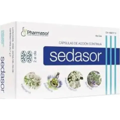 Pharmasor Sedasor Acción Continua 30 Cápsulas – imagen 3