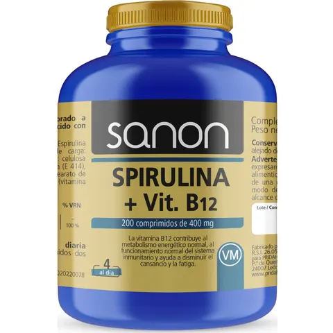 Sanon Spirulina 200 Tabs – imagen 2