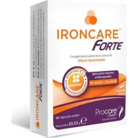 Ironcare Forte 30 Cápsulas – imagen 3