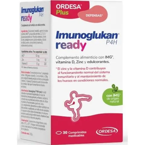 ORDESA Imunoglukan P4H Ready 30 comp – imagen 2
