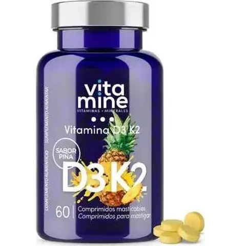 Herbora vitamine vitamina d3 + k2 60comp. mast. – imagen 2
