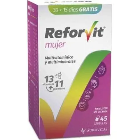 Aurovitas reforvit mujer 45cap. – imagen 2