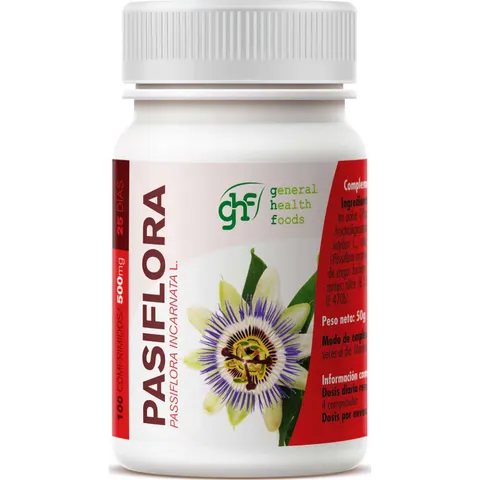Ghf pasiflora 500mg. 100comp. – imagen 3