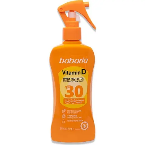 Babaria Vitamin D Spray Protector SPF30 200 ml – imagen 4