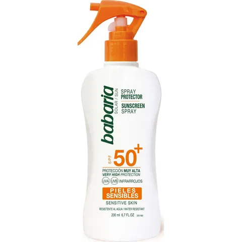 Babaria Protector Solar SPF50+ Spray 200 ml – imagen 3