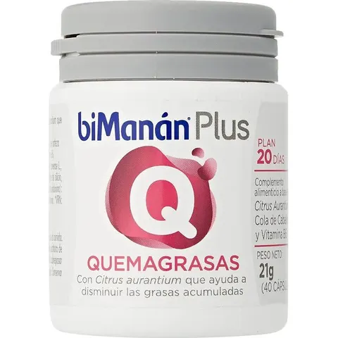 biManán Plus Quemagrasas 40 Cápsulas – imagen 2