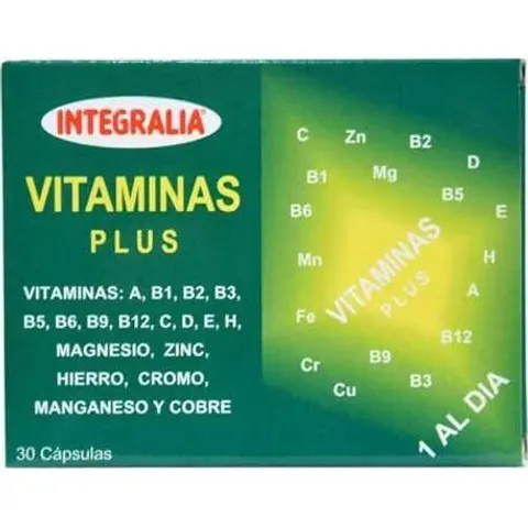 Integralia vitaminas plus 30cap. – imagen 5