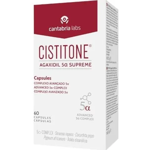 Cistitone Agaxidil 5α Supreme 60caps – imagen 2