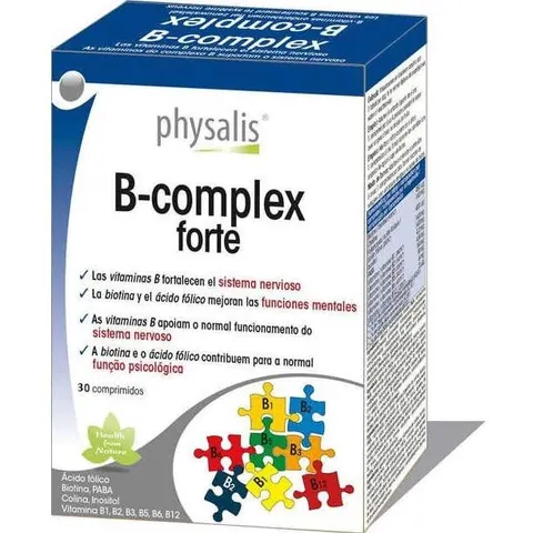 Physalis B-Complex Forte 30 Comprimidos – imagen 4