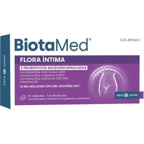 Forte pharma fortebiotic+flora intima 15cap. – imagen 2