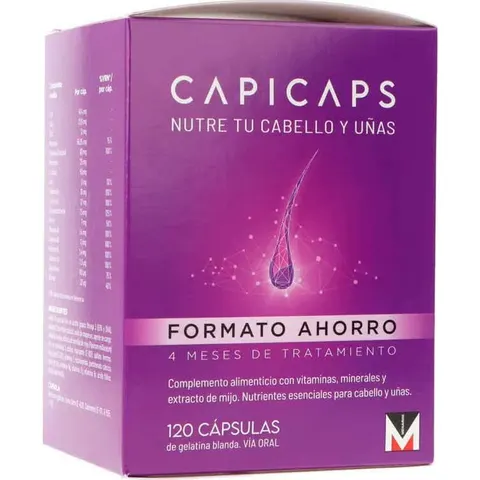Capicaps Cabello y Uñas 120 cápsulas – imagen 2