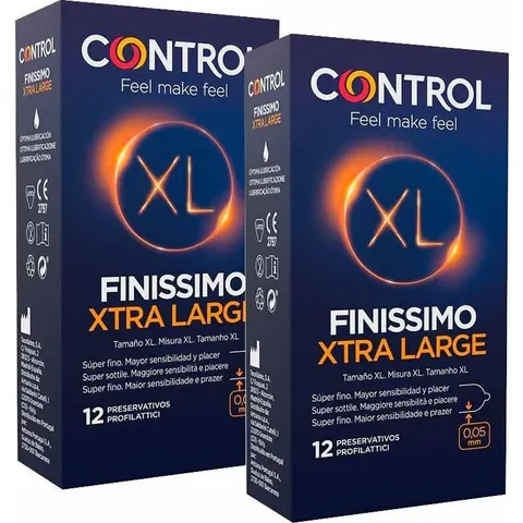 CONTROL Finissimo XL Preservativos 2x12uds – imagen 2