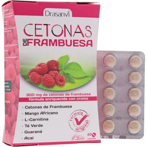 Drasanvi Cetonas de Frambuesa 60comp – imagen 2