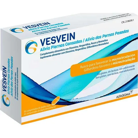 Vesvein Piernas Cansadas 30 Comprimidos – imagen 2