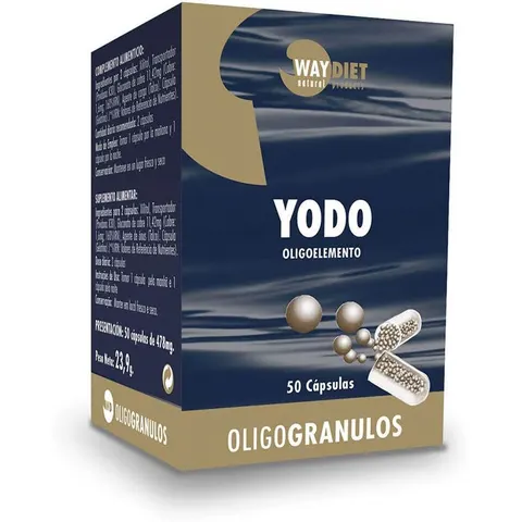 Waydiet Yodo Oligogranulos 50 Cápsulas – imagen 4