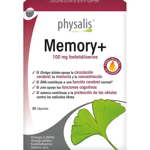 Physalis Memory+ 30 Caps – imagen 3