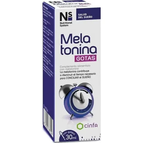 NS Melatonina Gotas 30 ml – imagen 2