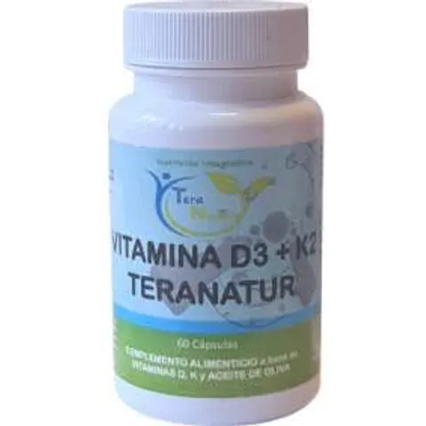 Teranatur Vitamina D3+K2 60 Cápsulas – imagen 4