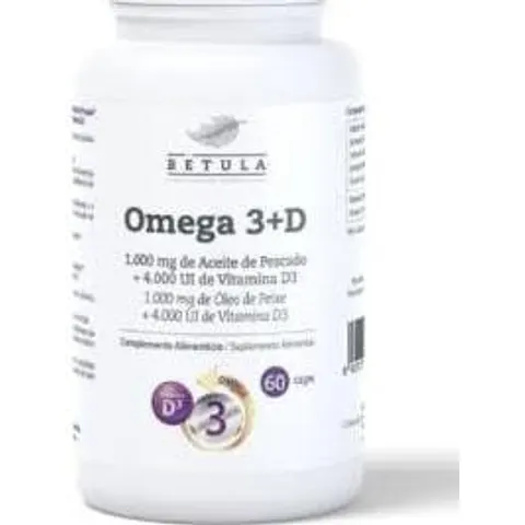 Betula Omega 3+D 60 Cápsulas – imagen 4