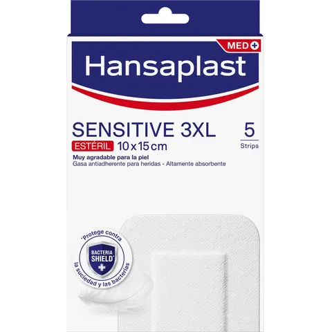 Hansaplast Sensitive 3XL 5 Apósitos – imagen 2