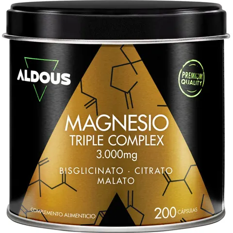 Aldous Bio Magnesio Triple Complex 200caps – imagen 2